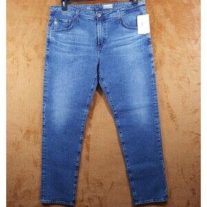 AG JEANS Mens Size 38x32 Blue Medium Wash Modern Slim Stretch Denim TELLIS $198